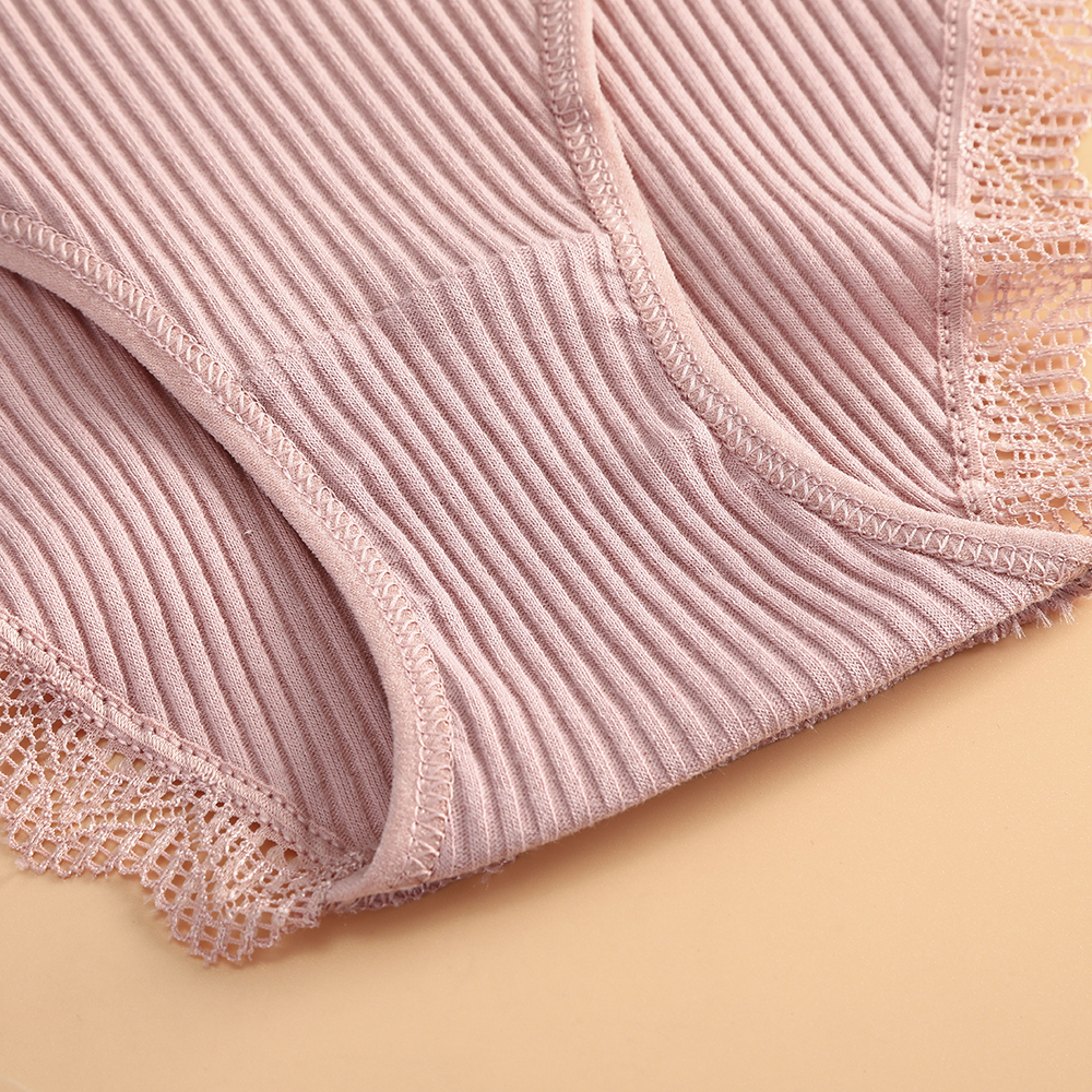 Quần Lót Aijolen Cotton Phối Ren Quyến Rũ Dành Cho Nữ