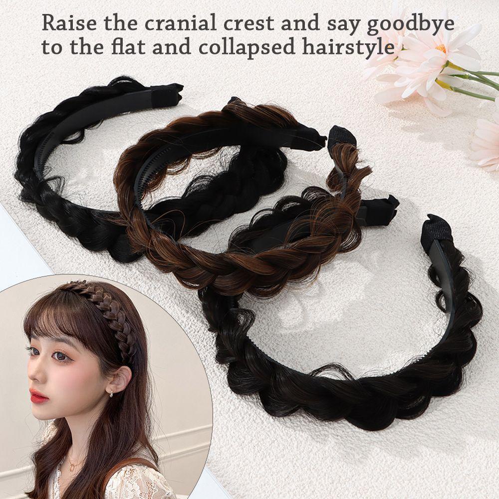 Băng Đô Cài Tóc Dạng Bện Phong Cách Cổ Điển