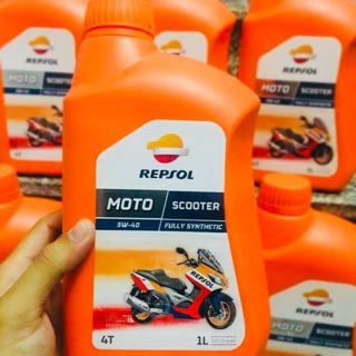 Dầu nhớt tổng hợp hoàn toàn cho tay ga Repsol Scooter