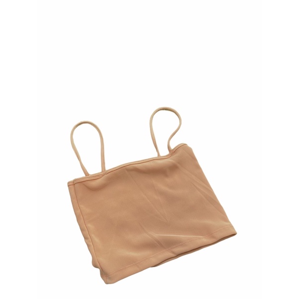 Áo hai dây croptop chất thun gân Mỹ siêu xịn
