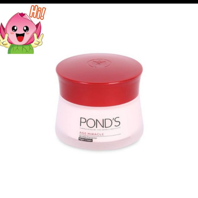 KEM DƯỠNG DA CHỐNG LÃO HÓA POND'S - Age Miracle Wrinkle Corrector Night Cream 50g