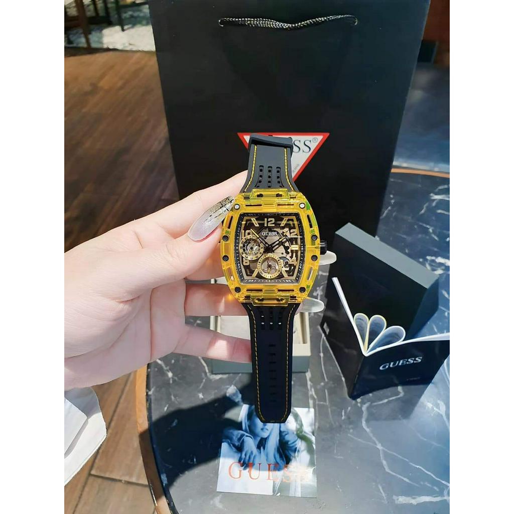Đồng Hồ Unisex Guess Cho Cả Nam Và Nữ,Size:43mm,FullBox Hãng,Phiên Bản Mới Toanh,Trẻ Trung hơn,Cá Tính Hơn