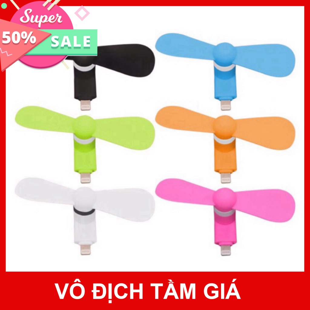 [Mã ELHA22 giảm 5% đơn 300K] (Sale) Quạt usb làm mát điện thoại iPhone ,Samsung, Và Máy androi TGPK8999