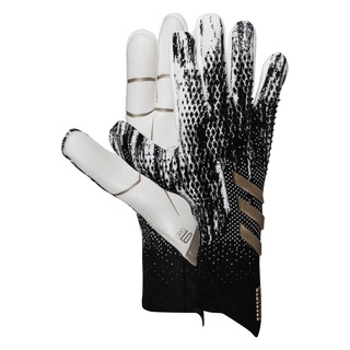 Găng Tay Thủ Môn Cao Cấp -  Adidas Predator Pro Có Gai - Mang Cực Êm , Cực Bám - Màu Trắng Đen