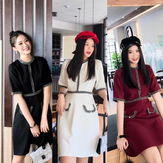 🆘Ảnh thật🆘 Váy viền tua rua sang chảnh 💯