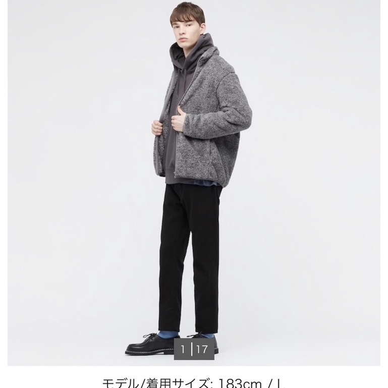 Áo lông cừu nam uniqlo nhật auth