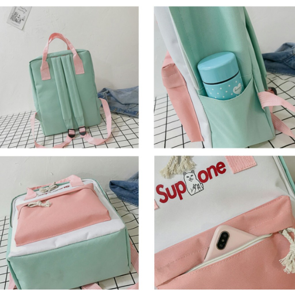 Balo Ulzzang Hàn Quốc ♥️FreeShip♥️ Cặp Đi Học Đẹp