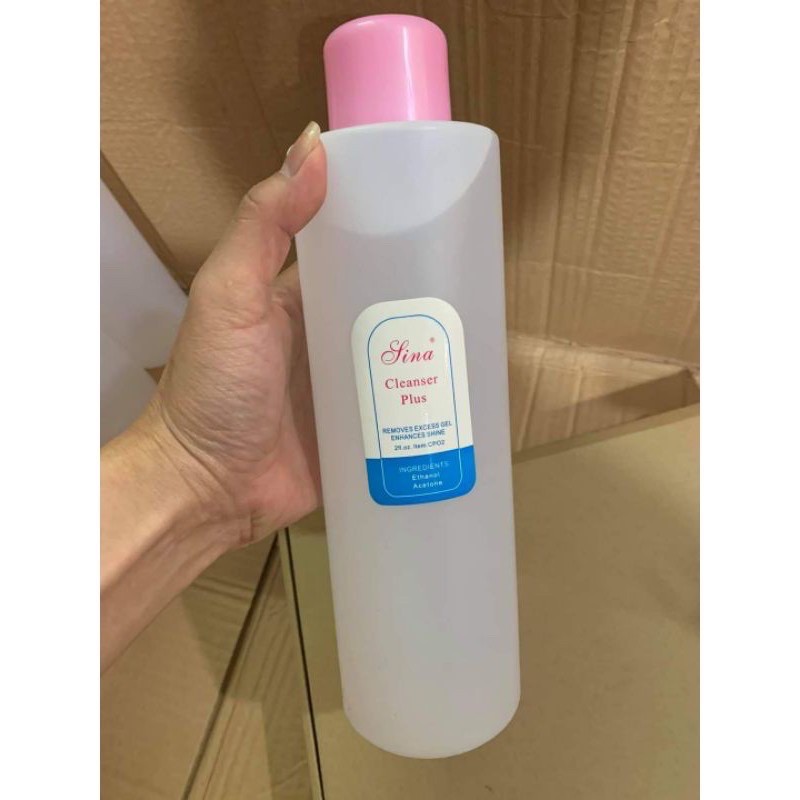 Cồn Lau Gel Tina Chai 1000ml-Lau Gel Đắp Móng