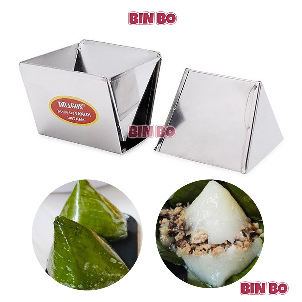 Khuôn Làm Bánh Giò Inox Vạn Lợi Dragon loại lớn