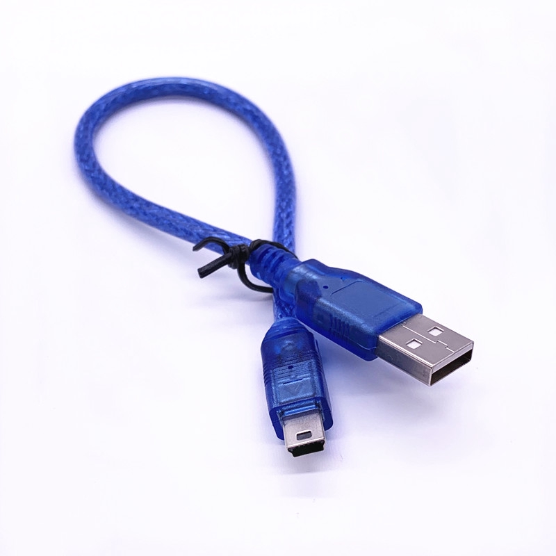 Dây Cáp Chuyển Đổi Usb 2.0 Type A Male Sang Mini B 5pin Male Pc Dài 30cm