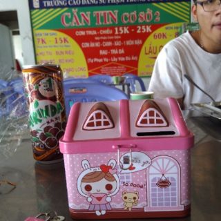 KÉT SẮT MINI ( HÌNH NGÔI NHÀ CUTE CHO BÉ )