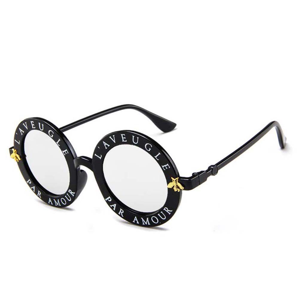 TWINKLE Kính Mát Gọng Tròn Kiểu Dáng Thời Trang Sang Trọng Cho Nữ