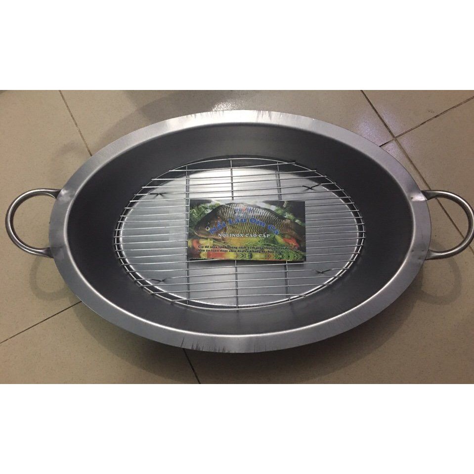 Nồi lẩu om cá inox 55cm