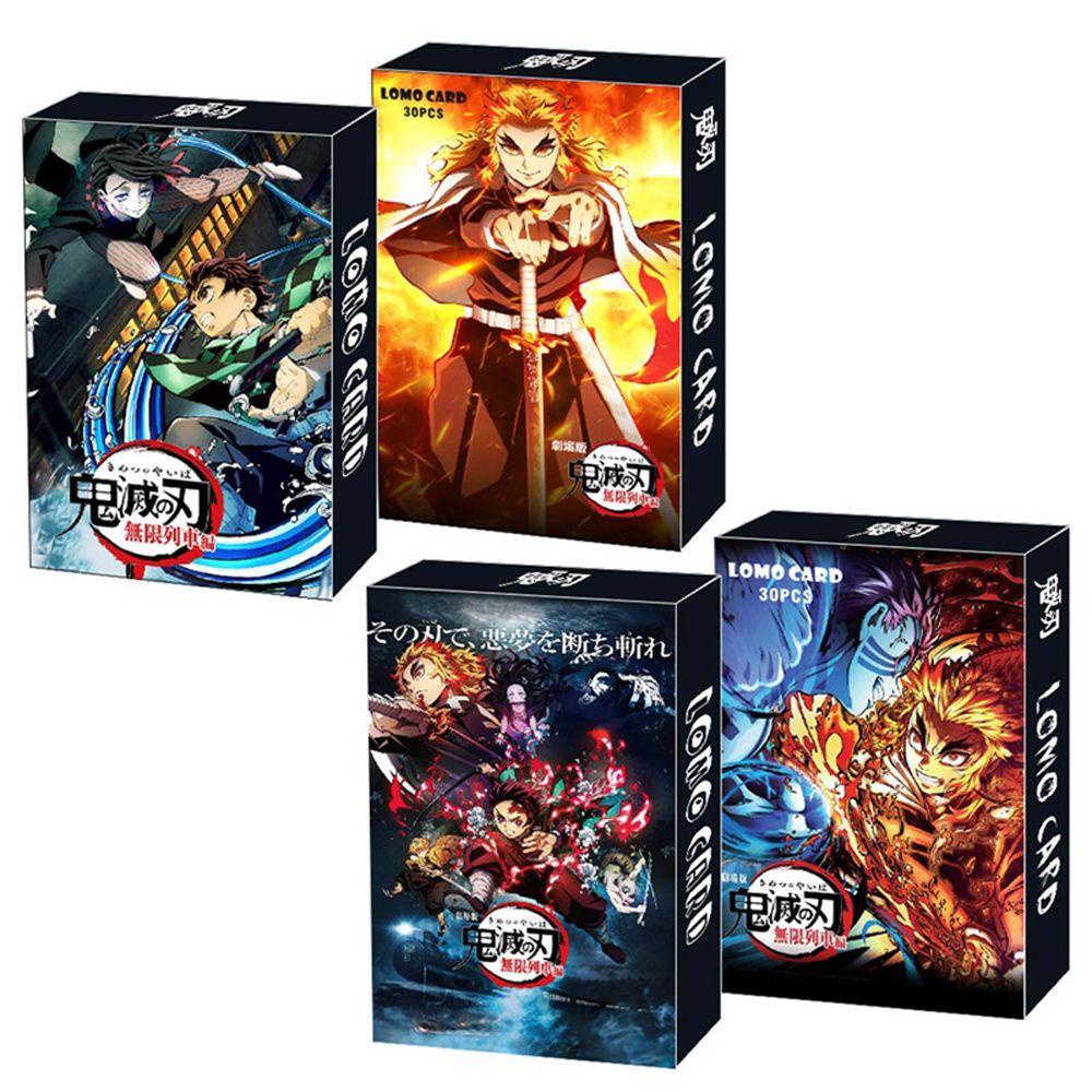 Thẻ Bài Hình Nhân Vật Anime Demon Slayer Chống Thấm Nước Bền Bỉ Dùng Làm Quà Tặng