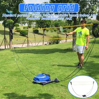 Lưới có thể gấp lại để chơi các môn thể thao như tennis cầu lông tiện dụng