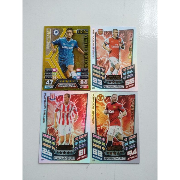 Thẻ Trò Chơi match Phiên Bản Giới Hạnattax Topps