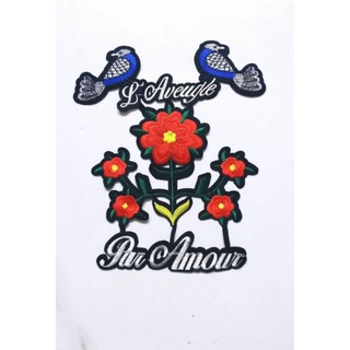 hoa thêu/ hoa thêu ủi nhiệt