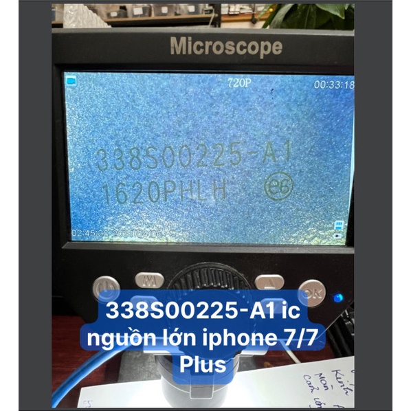 338S00225 - A1 ic nguồn lớn Iphone 7 /7 plus