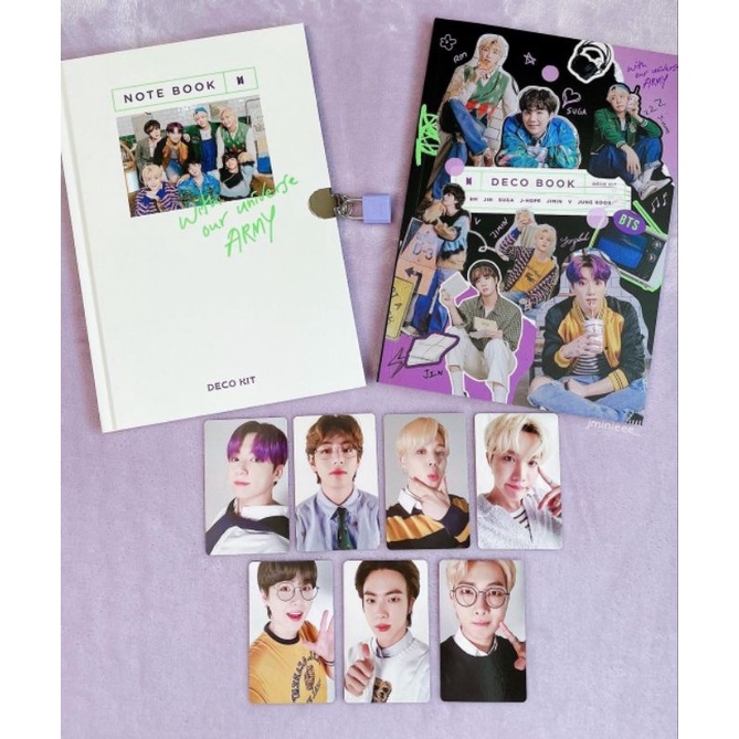 [Mã LIFE1404ALL50K giảm 10% đơn 200K] BTS DECO KIT - with OUR UNIVERSE ARMY| Hàng có sẵn