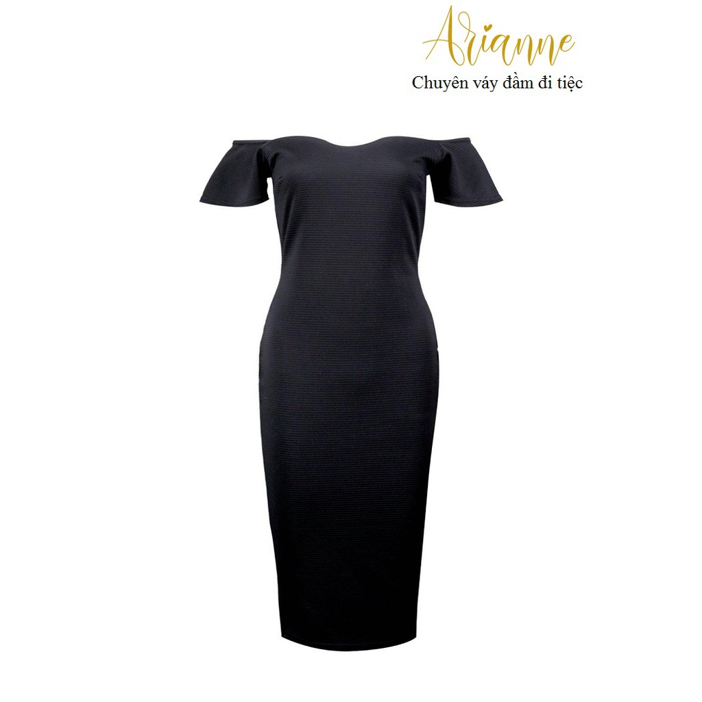 Đầm ôm body chuẩn form hàng chính hãng- Arianne cho thuê đầm