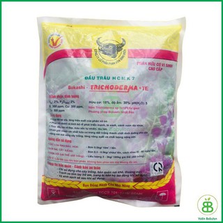 Phân Hữu Cơ Vi Sinh Trichoderma + TE Đầu Trâu 5kg