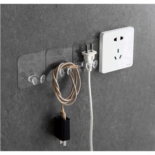 [ Combo 5 ] Móc dán tường giữ dây điện, treo đa năng 88092 SIÊU THỊ GIÁ RẺ