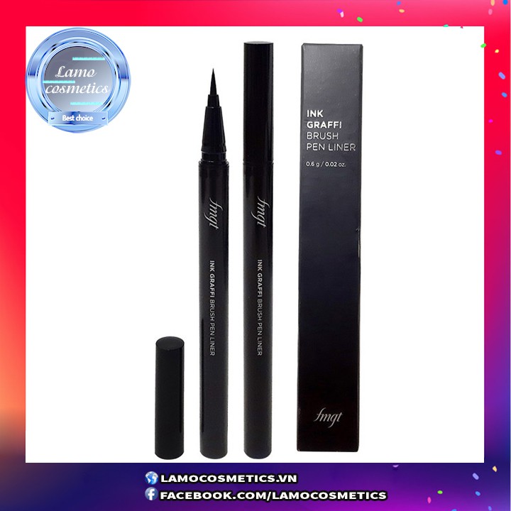 Kẻ Mắt nước the face shop Ink Graffi Brush Pen Liner