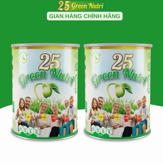 Combo 2 lon sữa hạt ngũ cốc 25 green nutri - lon 750gr