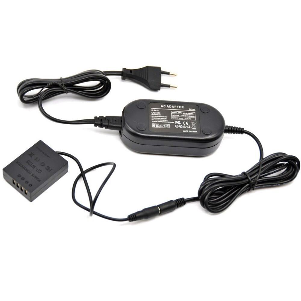 Pin giả / pin ảo NP-W126S dummy battery W126 kèm đổi nguồn 220V cho máy ảnh FUJIFILM XA1 XE1 XT1...