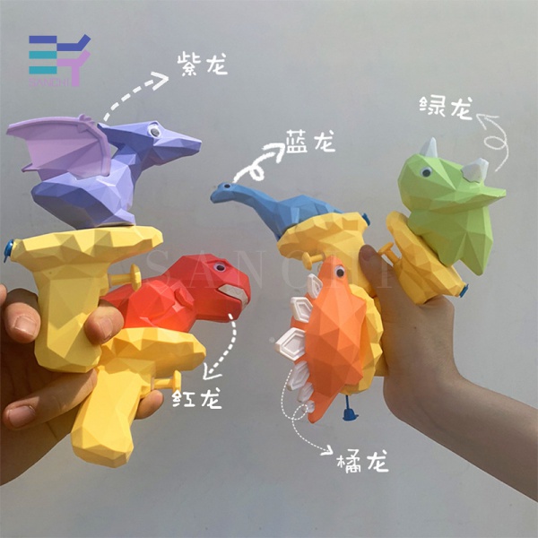 Súng Nước Đồ Chơi Hình Khủng Long Hoạt Hình Cho Trẻ Em