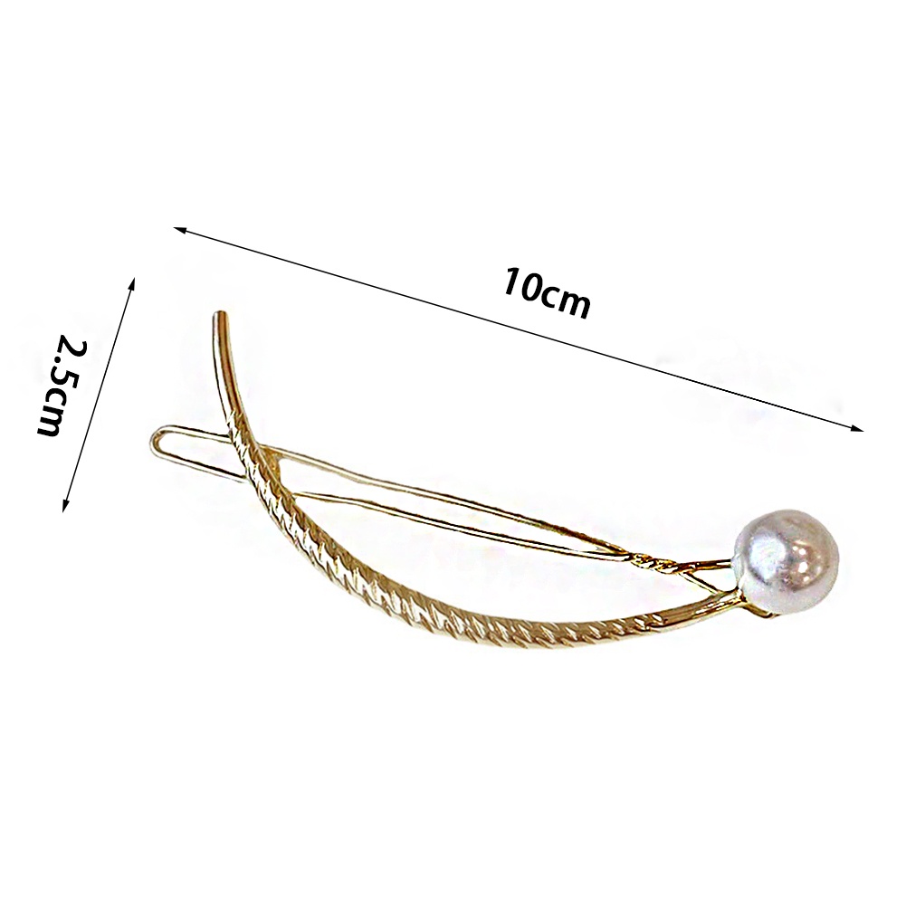 Kẹp Tóc Đính Ngọc Trai Nhân Tạo Thời Trang