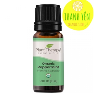 Tinh dầu Bạc Hà Hữu Cơ Plant Therapy - Organic Peppermint 10ml