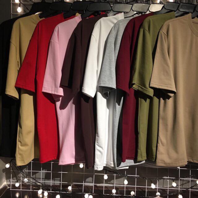Áo thun cotton unisex nam nữ - basic tee
