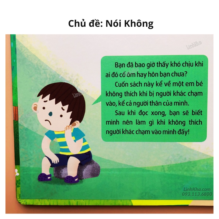 Sách Giáo Dục Giới Tính Dành Cho Trẻ Từ 3 Tuổi - Dạy Bé Biết Nói Không Khi Cần Thiết - Tân Việt