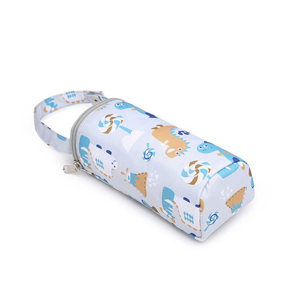 Mmluck Túi Đựng Thức Ăn Giữ Nhiệt Chống Thấm Nước Họa Tiết Hoạt Hình Đơn Giản Gắn Xe Đẩy Em Bé