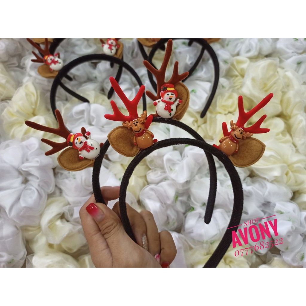 🦌 Cài noel - Cài sừng hươu đính icon phong cách 2021