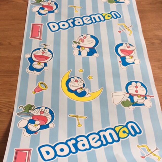 10m giấy dán tường đôremon mặt trăng keo sẵn khổ 45cm