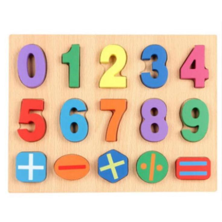 bảng số nổi từ 1-10