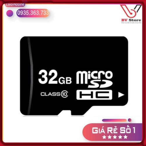 Thẻ Nhớ ✅Freeship✅ MicroSD Class 10 - Bảo hành 5 năm