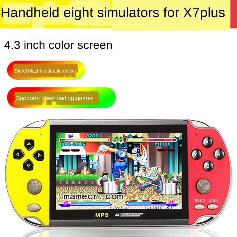 Tay Cầm Chơi Game X7 Plus X7 Plus 4.3 Inch 8 Gba Arcade Khôngx7 4.3 Inch 8 Big Simulator Gba Arcade