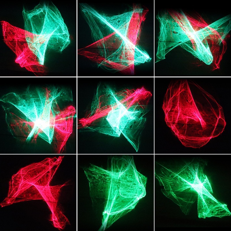 Đèn Led laser hiệu ứng 3D kết hợp nhiều họa tiết ánh sáng Laser - Dùng cho sân khấu, phòng karaoke, phòng ngủ,...