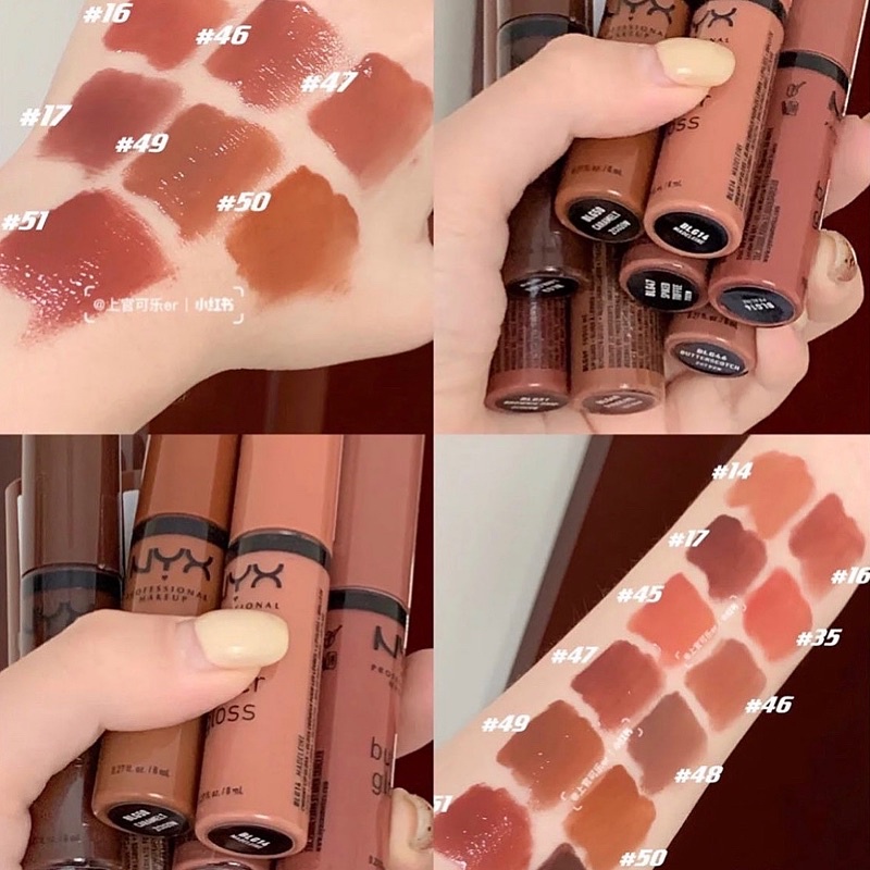 AUTH - OFF 50% SON KEM BÓNG NYX BUTTER GLOSS CÁC MÀU BEST SELLER