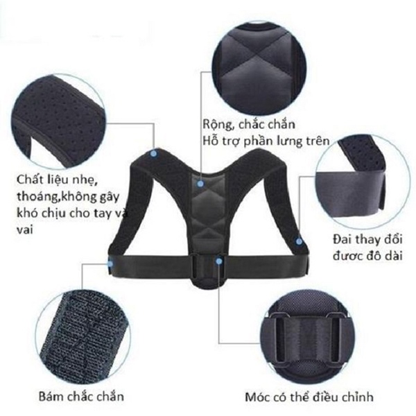 Đai Chống Gù Lưng Chính Hãng Gobos