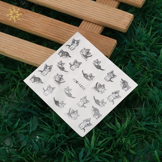 Miếng Dán Trang Trí Móng Tay Dễ Thương