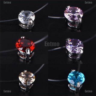 Vòng cổ choker trong suốt đính đá thời trang dành cho nữ