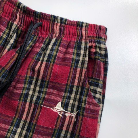 Quần Flannel Rose ống dài Meik.mosh chất liệu mềm ống rộng local brand