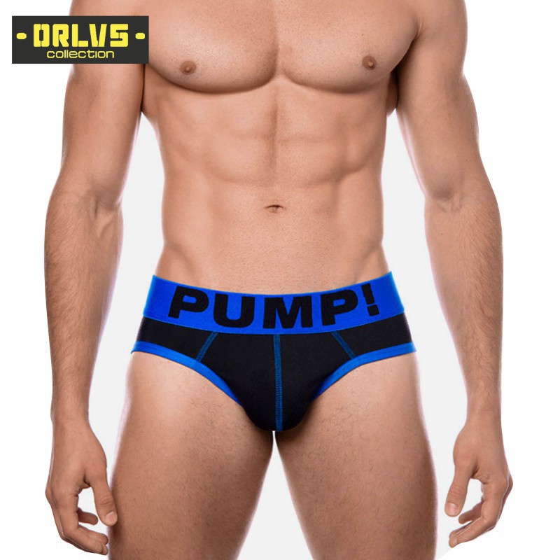 Quần lót thể thao ORLVS Pu5107 cotton mềm mại thoáng khí nhanh khô cạp thấp thời trang cho nam