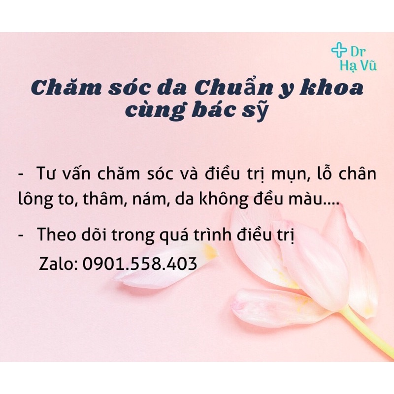 Tretinoin Microsphere Gel  0,04 % Kem giảm mụn chống lão hóa mờ thâm 15g Ấn Độ