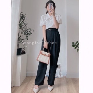 áo sơ mi nữ công sở tay bồng lịch sự