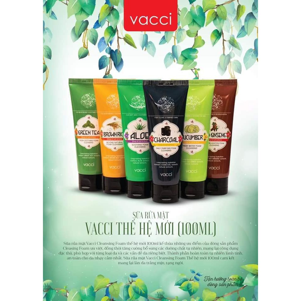 SỮA RỬA MẶT VACCI